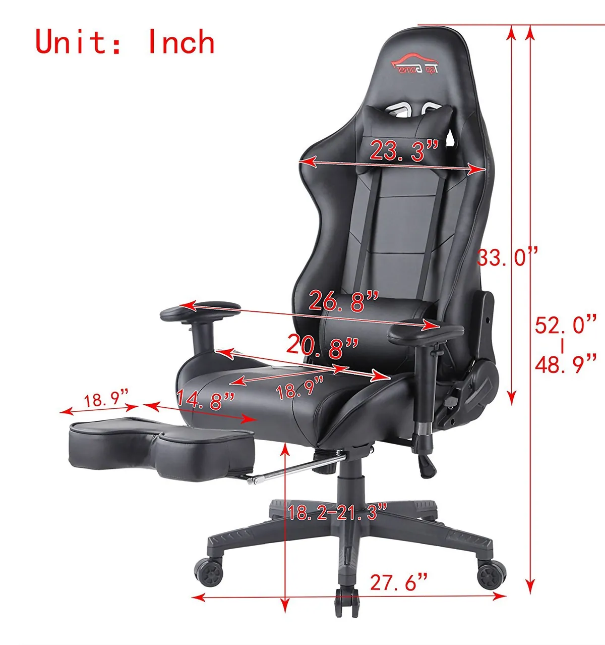 Top Gamer Ergonomic Racing Chair 2